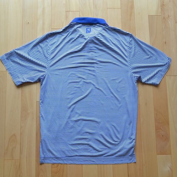 FootJoy Polo Shirt Striped Size M - Picture 4 of 6